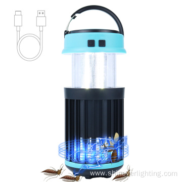 Hanging mosquito zapper LED Camping lantern lamp